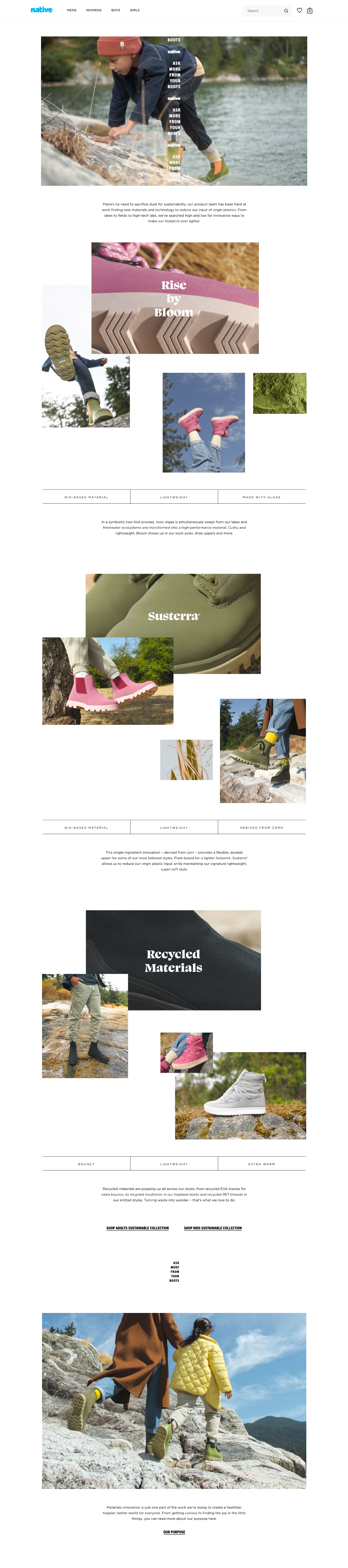 Ask More From Your Boots